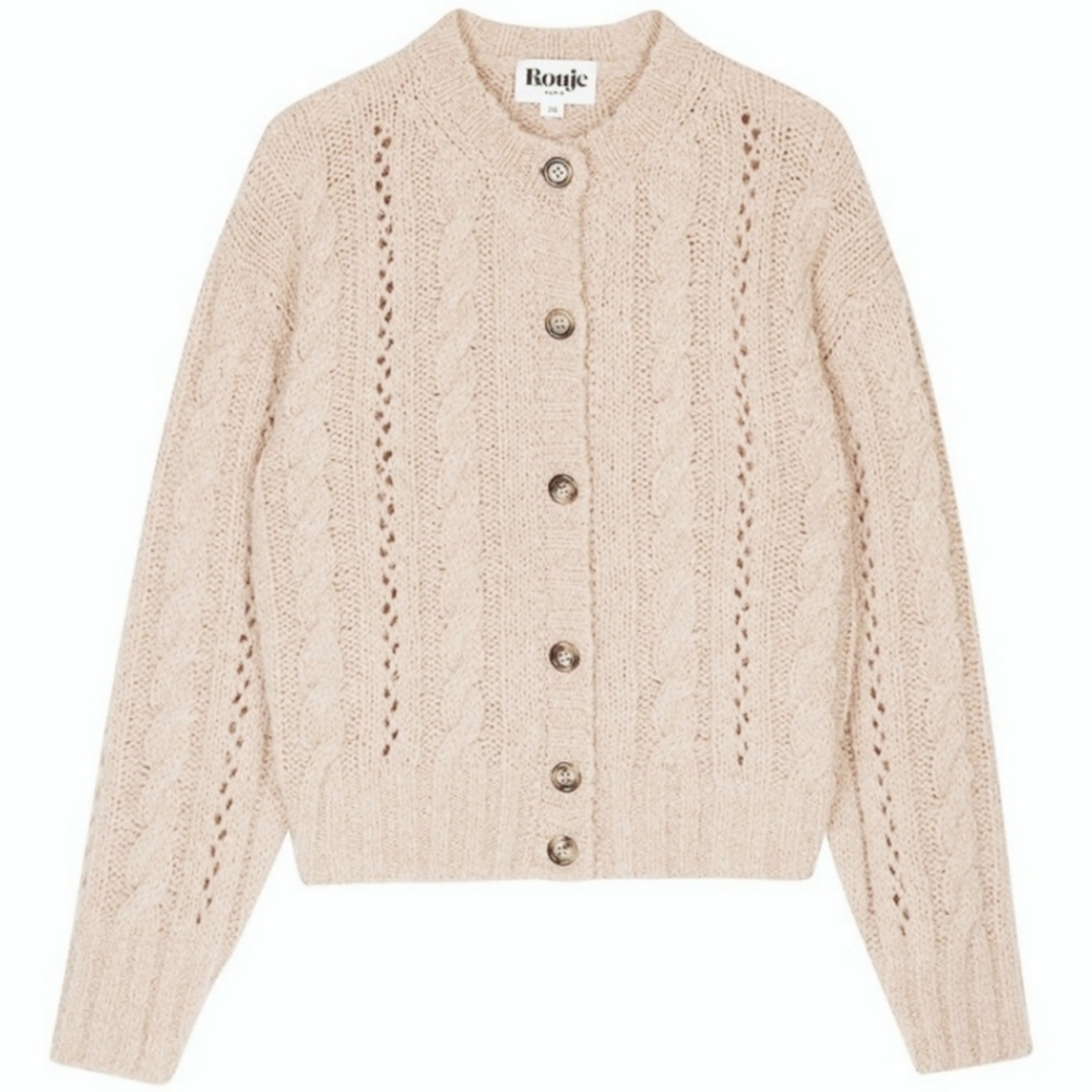 Rouje Paris Lino Cardigan Size 36 EUC
